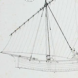 Detailed plan prepared by Admiral Pâris in 1838